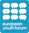 Logo des european youth forum